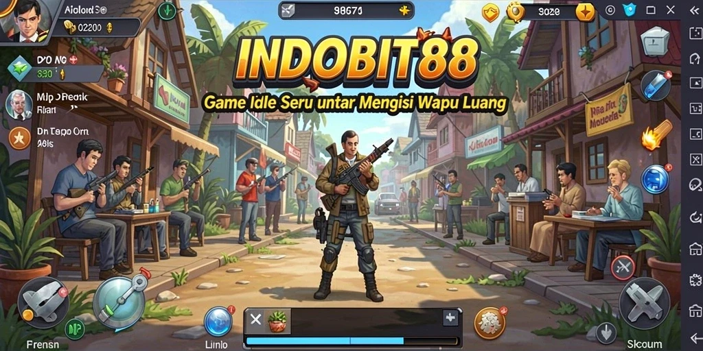 Tampilan gameplay INDOBIT88 yang menawan dan menarik.