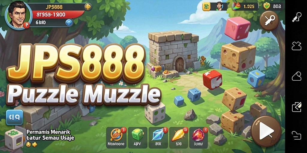 Gameplay menarik JPS888 dalam menyusun puzzle.