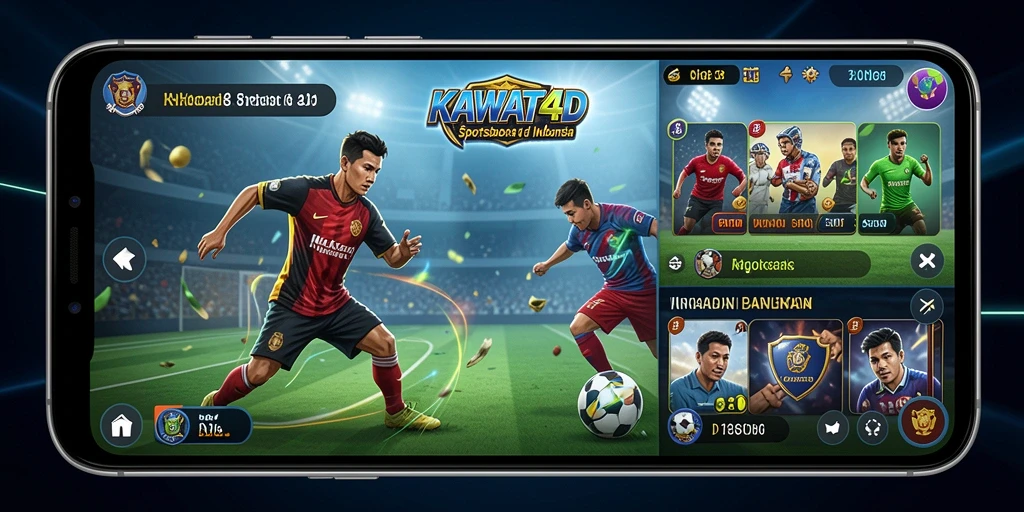 Tampilan gameplay KAWAT4D yang menarik dan interaktif.