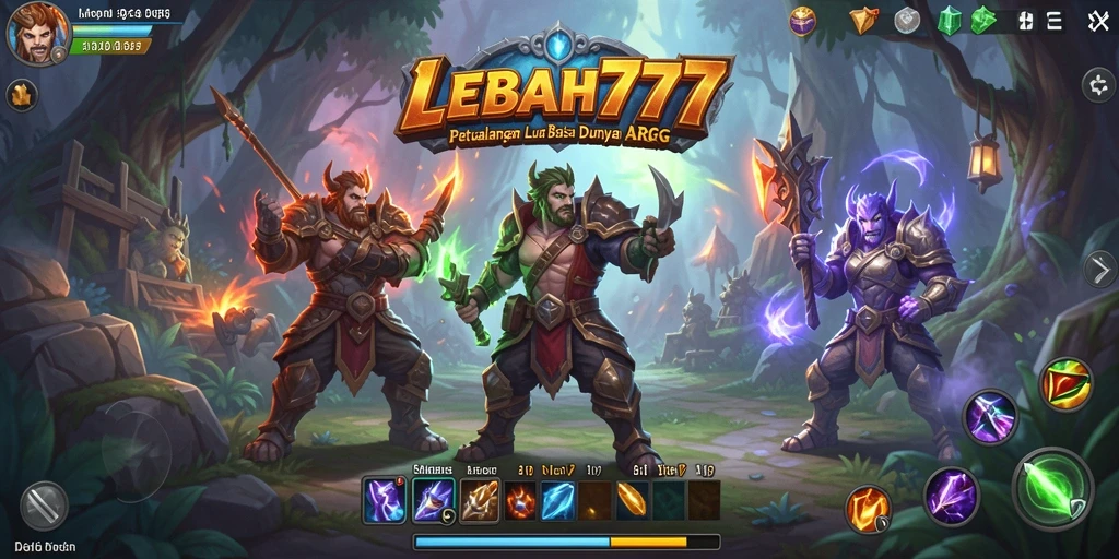 Tampilan gameplay yang mendebarkan dalam LEBAH777.