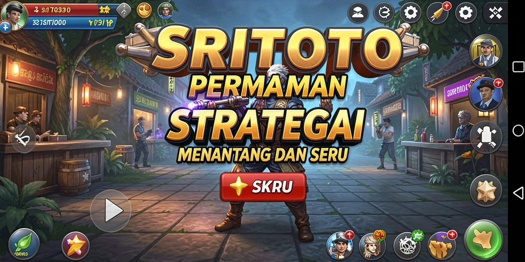 Tampilan gameplay SRITOTO yang penuh strategi dan aksi.