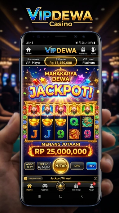 Proses unduh aplikasi di vipdewa yang cepat dan mudah.